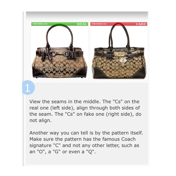 Authentic Coach Crossbody Bag (hands free shopping - Picture 7 of 8